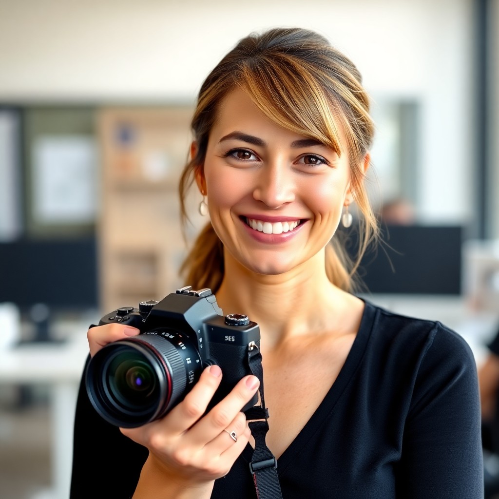 Camille, photographe